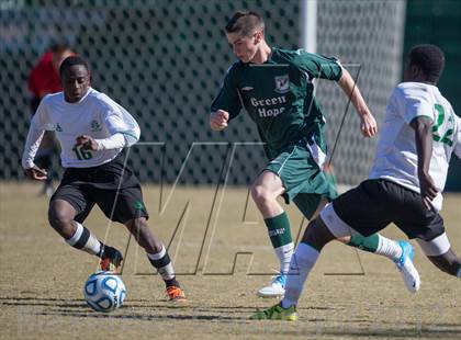 Thumbnail 2 in Green Hope vs Myers Park (NCHSAA 4A Final) photogallery.
