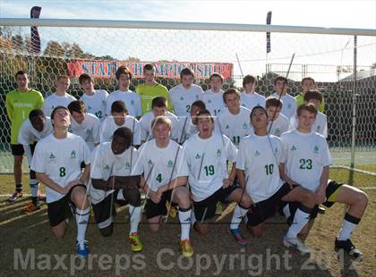 Thumbnail 3 in Green Hope vs Myers Park (NCHSAA 4A Final) photogallery.