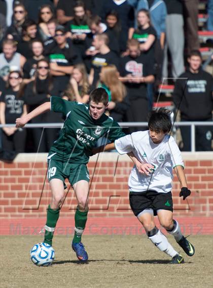 Thumbnail 3 in Green Hope vs Myers Park (NCHSAA 4A Final) photogallery.