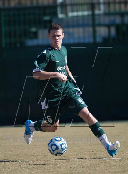 Thumbnail 3 in Green Hope vs Myers Park (NCHSAA 4A Final) photogallery.