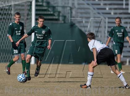 Thumbnail 3 in Green Hope vs Myers Park (NCHSAA 4A Final) photogallery.