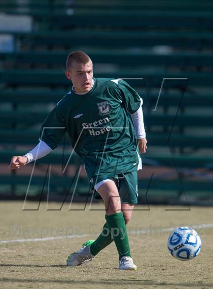 Thumbnail 2 in Green Hope vs Myers Park (NCHSAA 4A Final) photogallery.