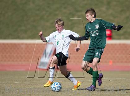Thumbnail 3 in Green Hope vs Myers Park (NCHSAA 4A Final) photogallery.
