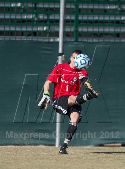 Thumbnail 3 in Green Hope vs Myers Park (NCHSAA 4A Final) photogallery.
