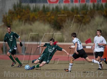 Thumbnail 2 in Green Hope vs Myers Park (NCHSAA 4A Final) photogallery.
