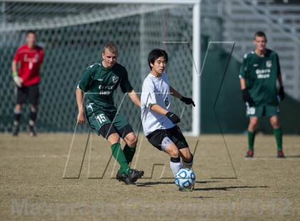 Thumbnail 2 in Green Hope vs Myers Park (NCHSAA 4A Final) photogallery.