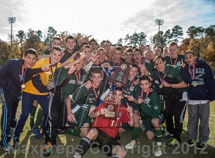 Thumbnail 1 in Green Hope vs Myers Park (NCHSAA 4A Final) photogallery.