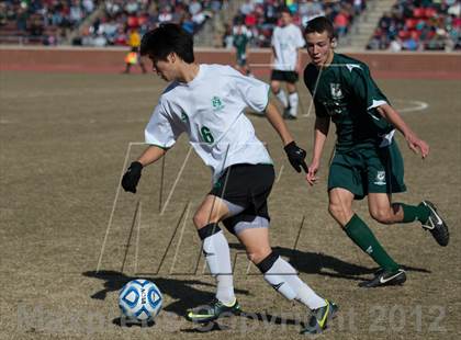 Thumbnail 3 in Green Hope vs Myers Park (NCHSAA 4A Final) photogallery.