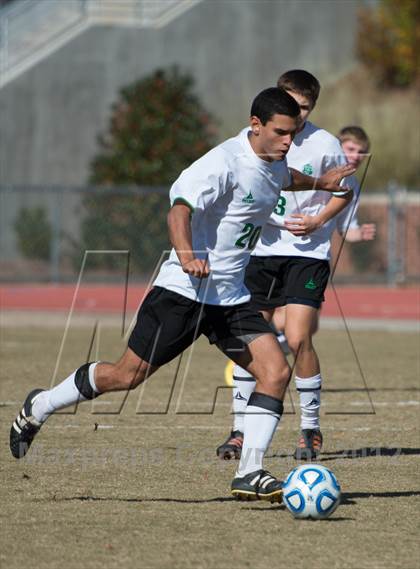 Thumbnail 3 in Green Hope vs Myers Park (NCHSAA 4A Final) photogallery.