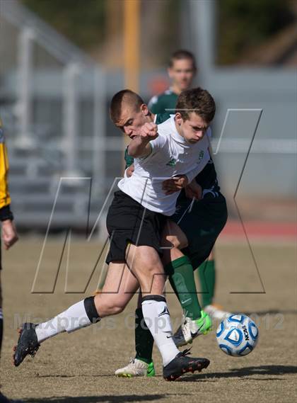 Thumbnail 1 in Green Hope vs Myers Park (NCHSAA 4A Final) photogallery.