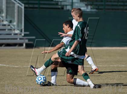 Thumbnail 2 in Green Hope vs Myers Park (NCHSAA 4A Final) photogallery.