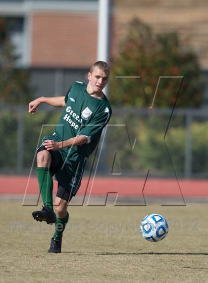 Thumbnail 1 in Green Hope vs Myers Park (NCHSAA 4A Final) photogallery.