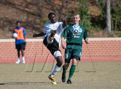 Thumbnail 1 in Green Hope vs Myers Park (NCHSAA 4A Final) photogallery.
