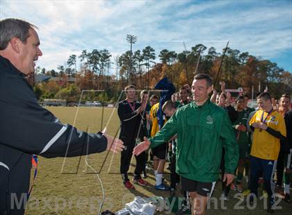Thumbnail 1 in Green Hope vs Myers Park (NCHSAA 4A Final) photogallery.