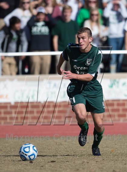 Thumbnail 2 in Green Hope vs Myers Park (NCHSAA 4A Final) photogallery.