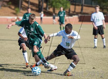 Thumbnail 3 in Green Hope vs Myers Park (NCHSAA 4A Final) photogallery.