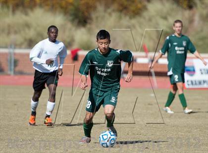 Thumbnail 2 in Green Hope vs Myers Park (NCHSAA 4A Final) photogallery.