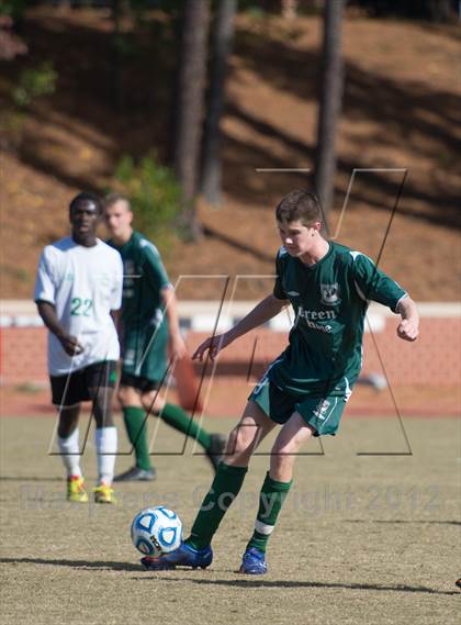 Thumbnail 2 in Green Hope vs Myers Park (NCHSAA 4A Final) photogallery.