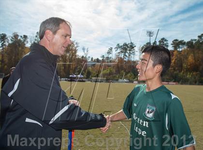 Thumbnail 3 in Green Hope vs Myers Park (NCHSAA 4A Final) photogallery.