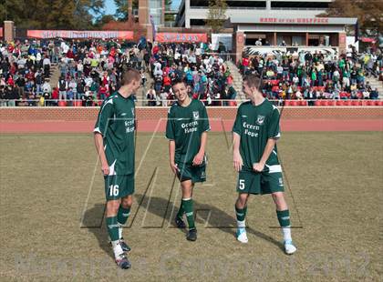 Thumbnail 3 in Green Hope vs Myers Park (NCHSAA 4A Final) photogallery.