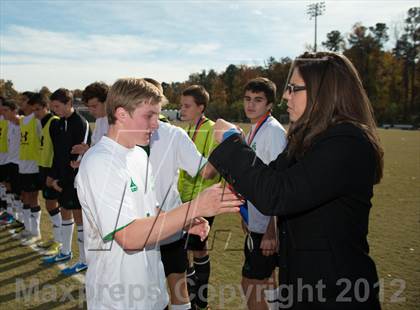 Thumbnail 2 in Green Hope vs Myers Park (NCHSAA 4A Final) photogallery.