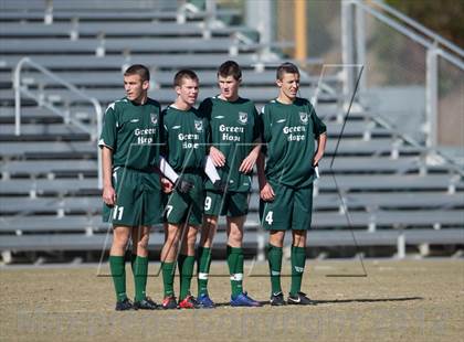 Thumbnail 3 in Green Hope vs Myers Park (NCHSAA 4A Final) photogallery.