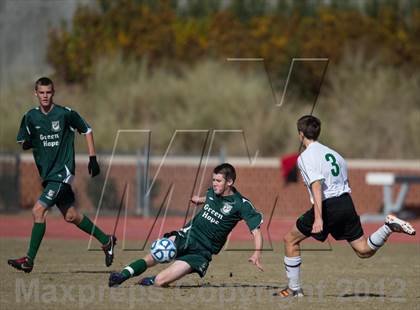 Thumbnail 3 in Green Hope vs Myers Park (NCHSAA 4A Final) photogallery.