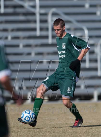 Thumbnail 1 in Green Hope vs Myers Park (NCHSAA 4A Final) photogallery.