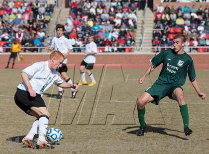 Thumbnail 3 in Green Hope vs Myers Park (NCHSAA 4A Final) photogallery.