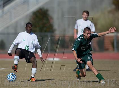 Thumbnail 1 in Green Hope vs Myers Park (NCHSAA 4A Final) photogallery.