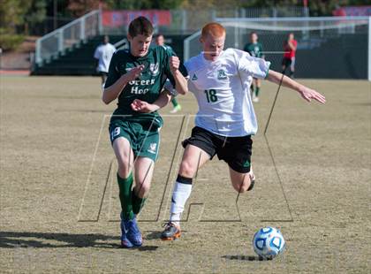 Thumbnail 2 in Green Hope vs Myers Park (NCHSAA 4A Final) photogallery.