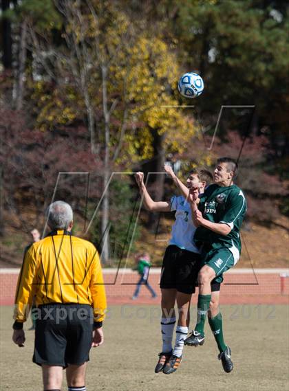 Thumbnail 3 in Green Hope vs Myers Park (NCHSAA 4A Final) photogallery.
