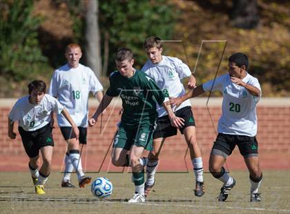 Thumbnail 3 in Green Hope vs Myers Park (NCHSAA 4A Final) photogallery.