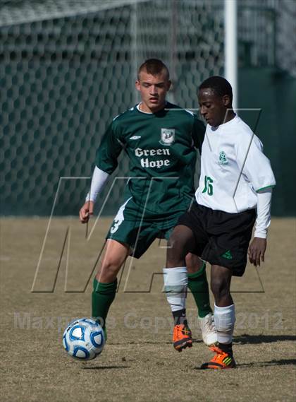 Thumbnail 2 in Green Hope vs Myers Park (NCHSAA 4A Final) photogallery.