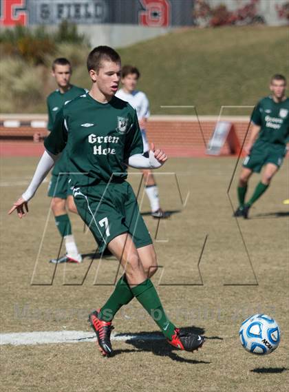 Thumbnail 1 in Green Hope vs Myers Park (NCHSAA 4A Final) photogallery.