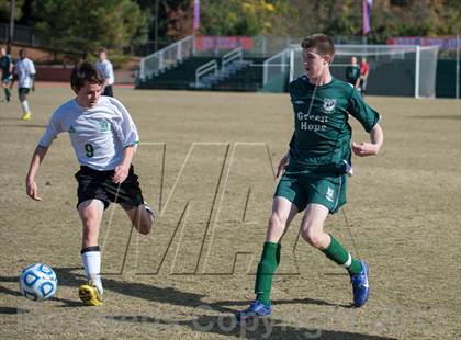 Thumbnail 2 in Green Hope vs Myers Park (NCHSAA 4A Final) photogallery.