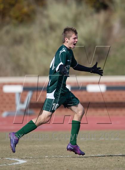 Thumbnail 3 in Green Hope vs Myers Park (NCHSAA 4A Final) photogallery.