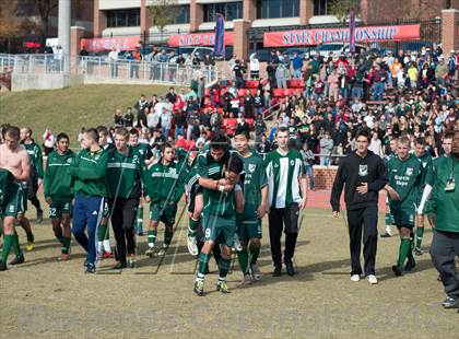 Thumbnail 2 in Green Hope vs Myers Park (NCHSAA 4A Final) photogallery.