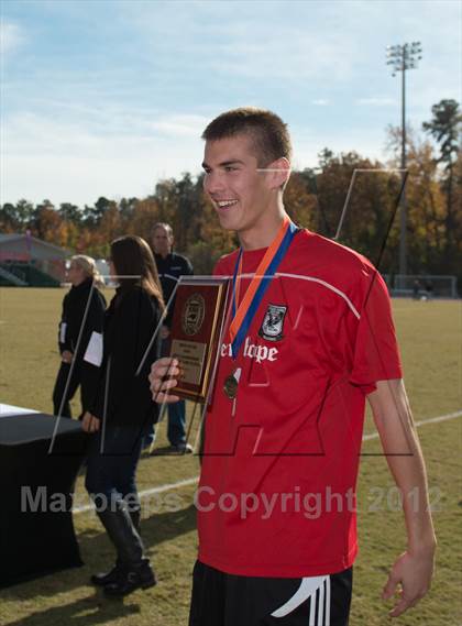 Thumbnail 3 in Green Hope vs Myers Park (NCHSAA 4A Final) photogallery.