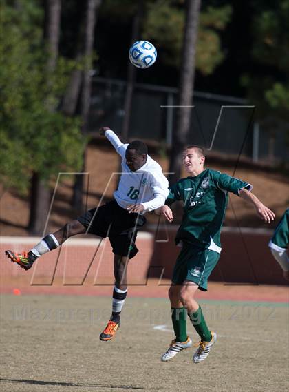Thumbnail 2 in Green Hope vs Myers Park (NCHSAA 4A Final) photogallery.