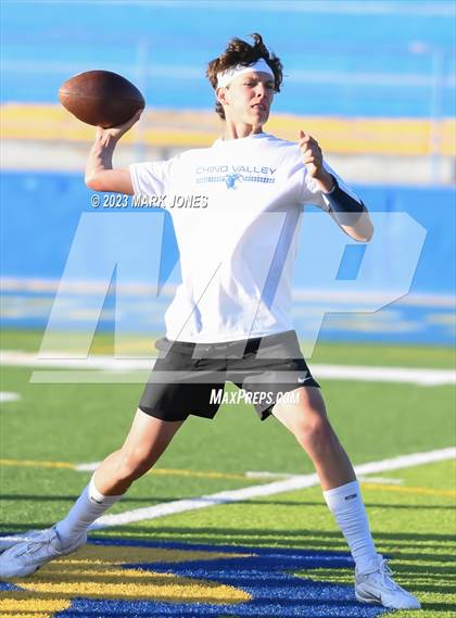 Thumbnail 2 in Chino Valley  vs. Camp Verde (Prescott 7v7) photogallery.