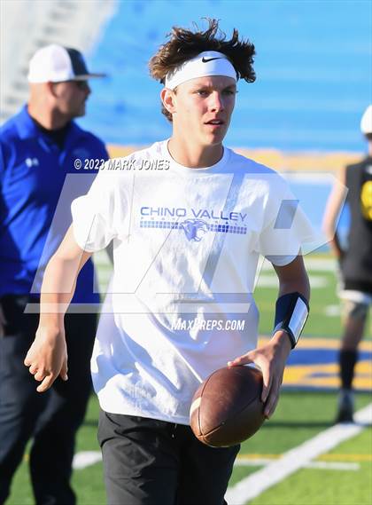 Thumbnail 3 in Chino Valley  vs. Camp Verde (Prescott 7v7) photogallery.