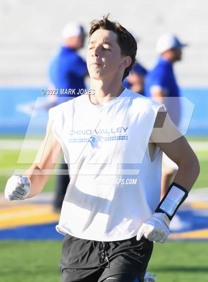 Thumbnail 1 in Chino Valley  vs. Camp Verde (Prescott 7v7) photogallery.