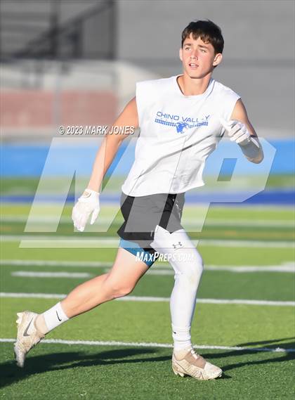 Thumbnail 2 in Chino Valley  vs. Camp Verde (Prescott 7v7) photogallery.