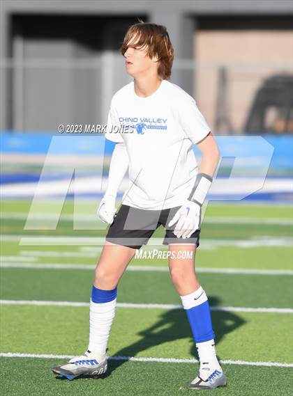 Thumbnail 1 in Chino Valley  vs. Camp Verde (Prescott 7v7) photogallery.
