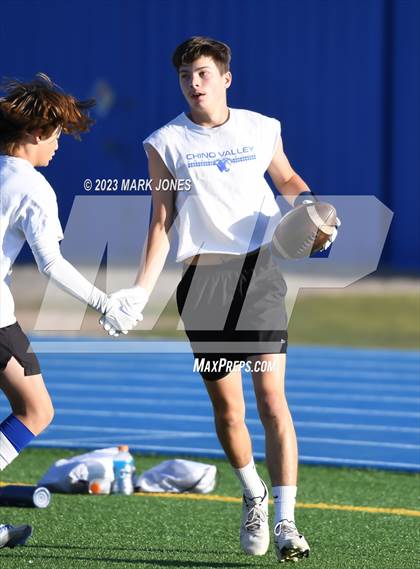 Thumbnail 2 in Chino Valley  vs. Camp Verde (Prescott 7v7) photogallery.