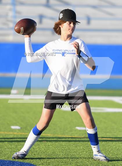 Thumbnail 1 in Chino Valley  vs. Camp Verde (Prescott 7v7) photogallery.