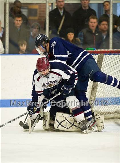 Thumbnail 2 in Avon Old Farms @ Noble & Greenough (NEPSAC Quarterfinal) photogallery.