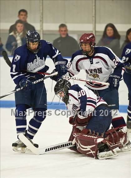 Thumbnail 1 in Avon Old Farms @ Noble & Greenough (NEPSAC Quarterfinal) photogallery.