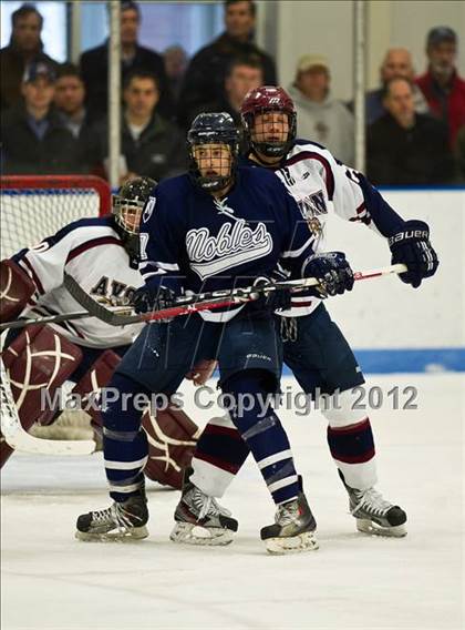Thumbnail 2 in Avon Old Farms @ Noble & Greenough (NEPSAC Quarterfinal) photogallery.